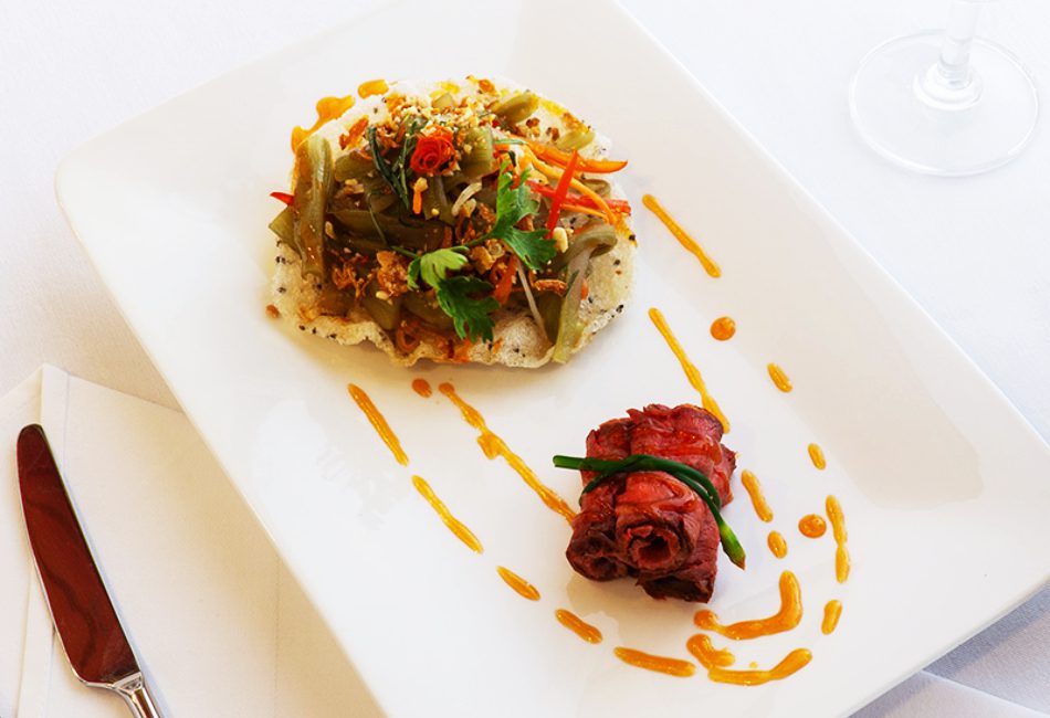 Fusion 3 course set menu