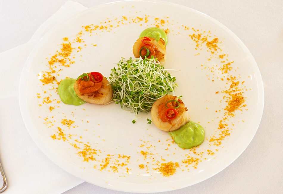 Fusion 5 course set menu (New Zealand beef tenderloin)