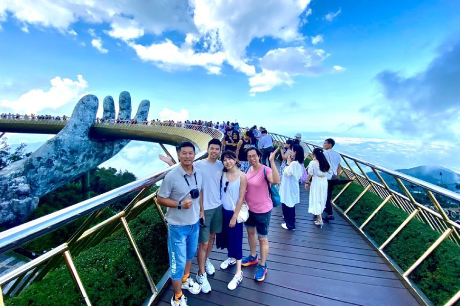 Golden Bridge in Bana Hills