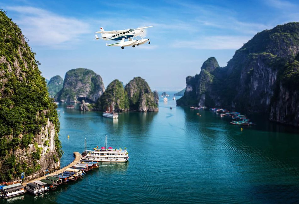 Halong by Helicopter - the best things to do in ha long bay