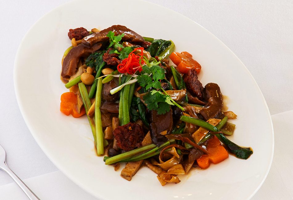 Vegetarian Asian 4 course set menu