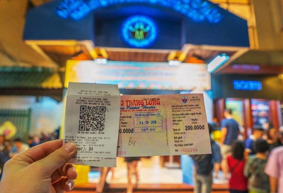 Water puppet Theater hanoi tickets