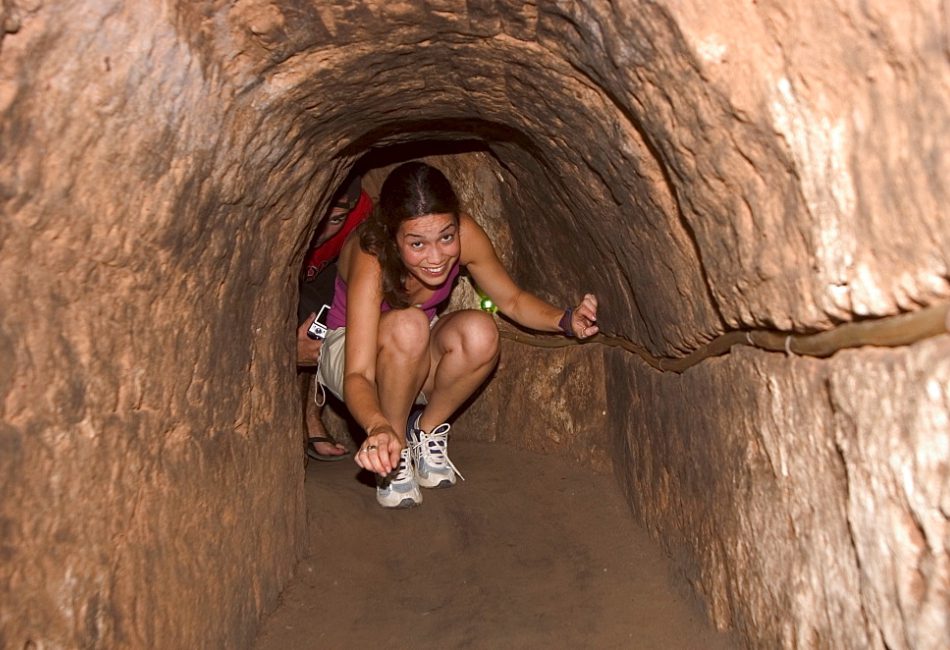 cu chi tunnels in vietnam