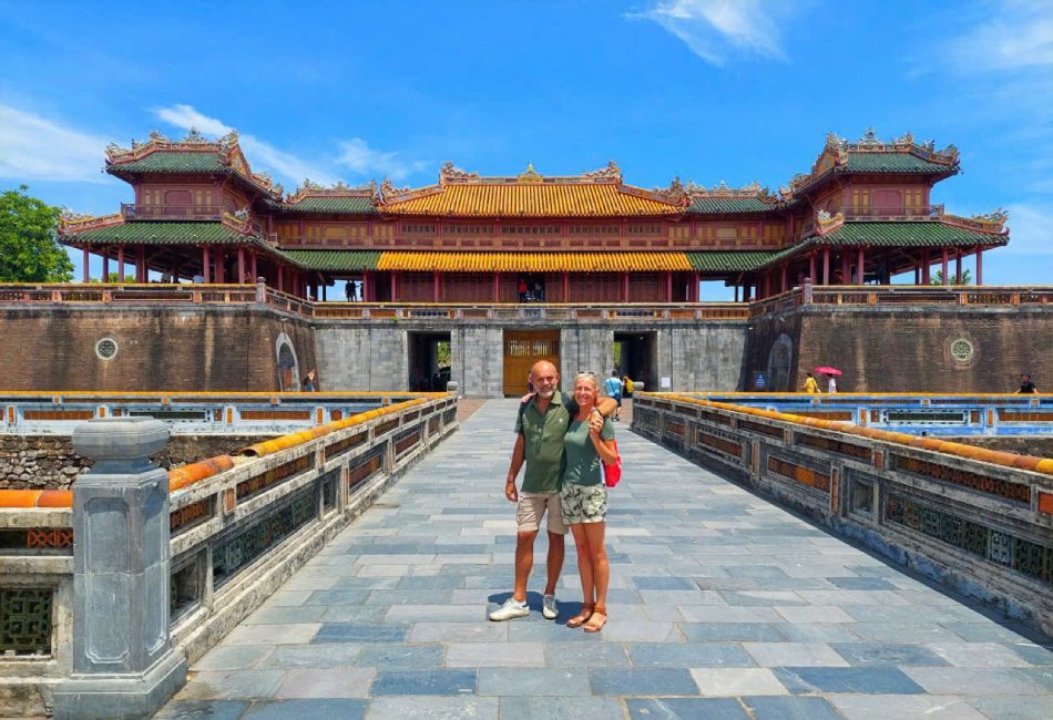 Hue Imperial Palace From Chan May Port