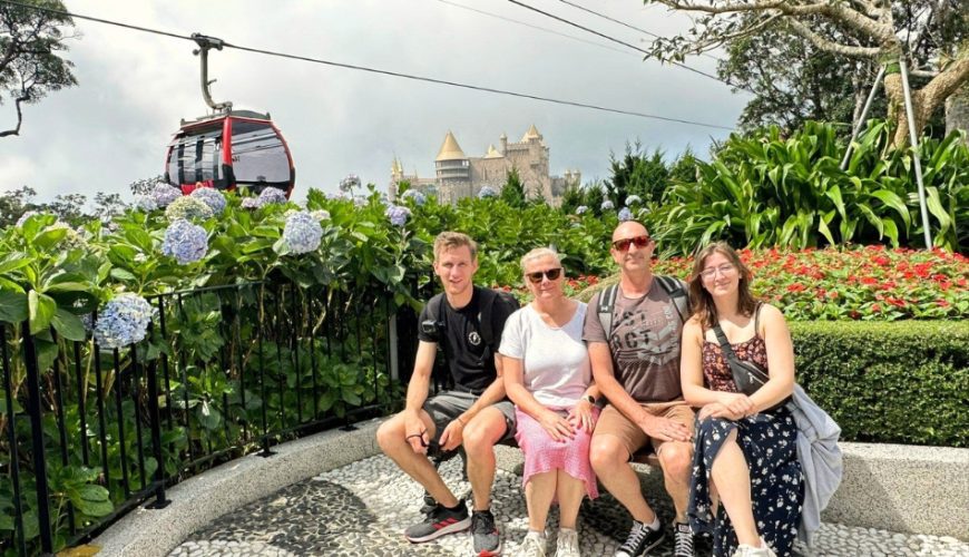 Bana Hills cable car in Da Nang