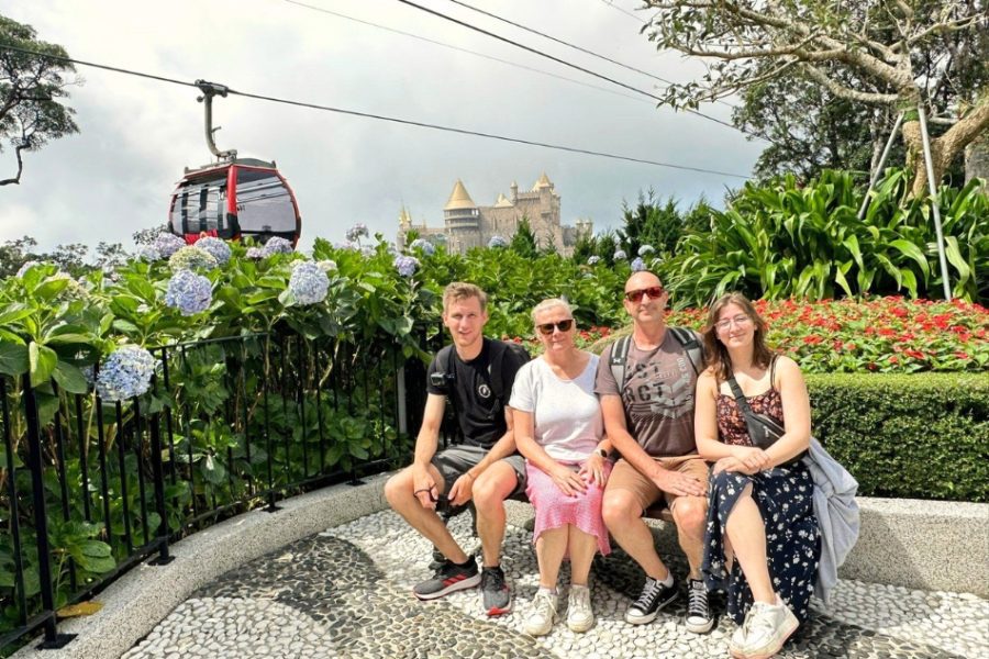 Bana Hills cable car in Da Nang